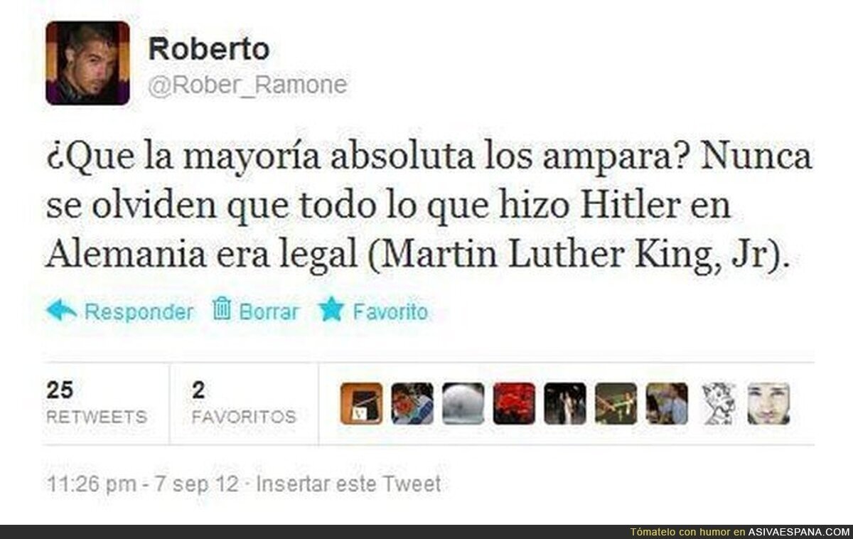 Que sea legal no significa que sea justo por @Rober_Ramone