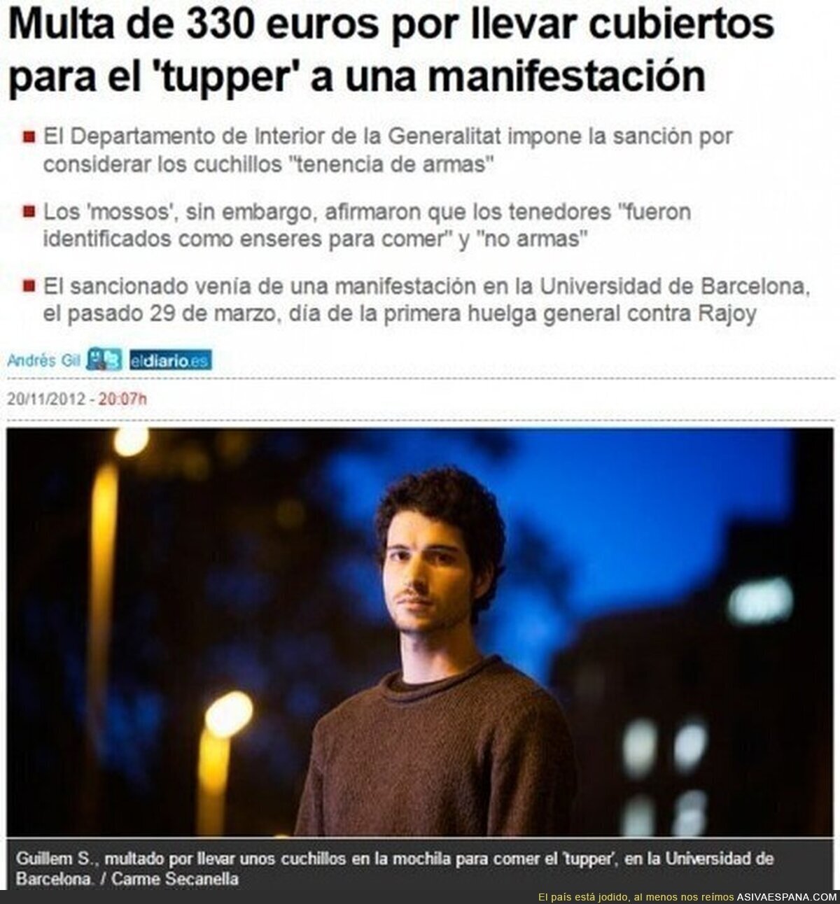 MOSSOS D'ESQUADRA - Llegando a extremos ridículos