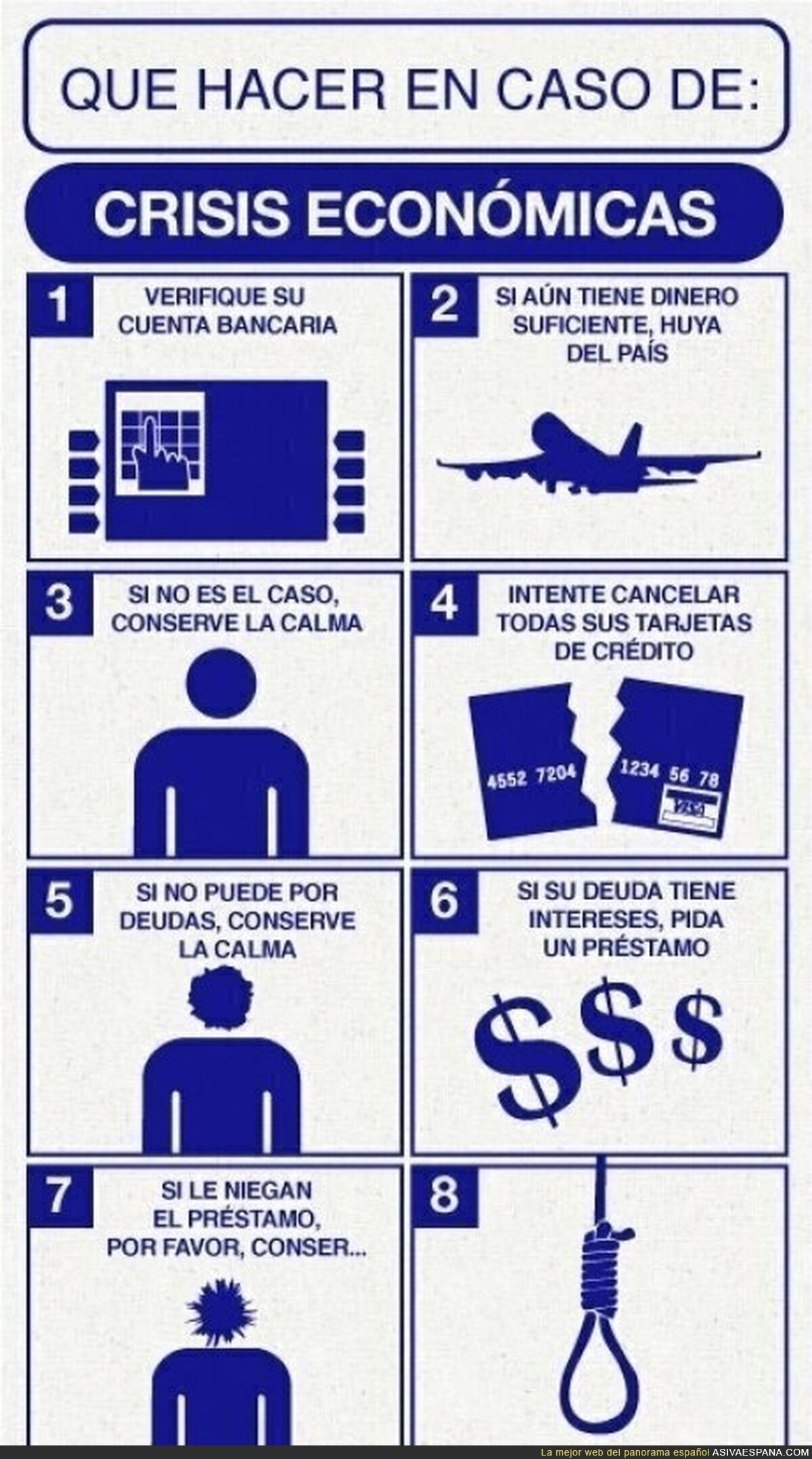 CRISIS ECONÓMICA - Aún no es demasiado tarde para arreglar las cosas