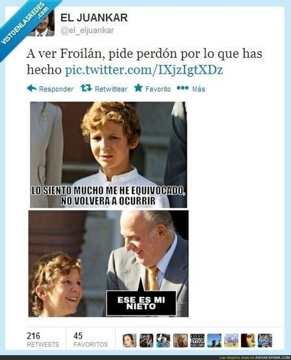 De tal palo tal astilla.. y recemos para que no salga al tío por @el_eljuankar