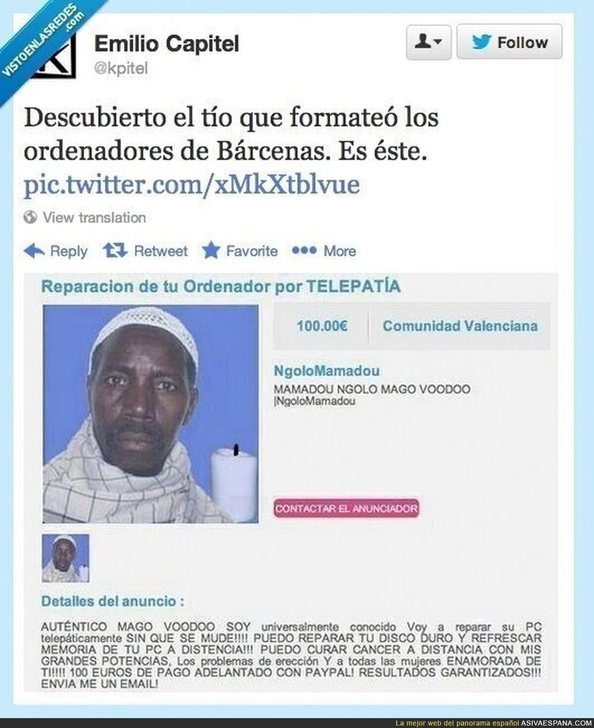 Formateo telepático por @kpitel