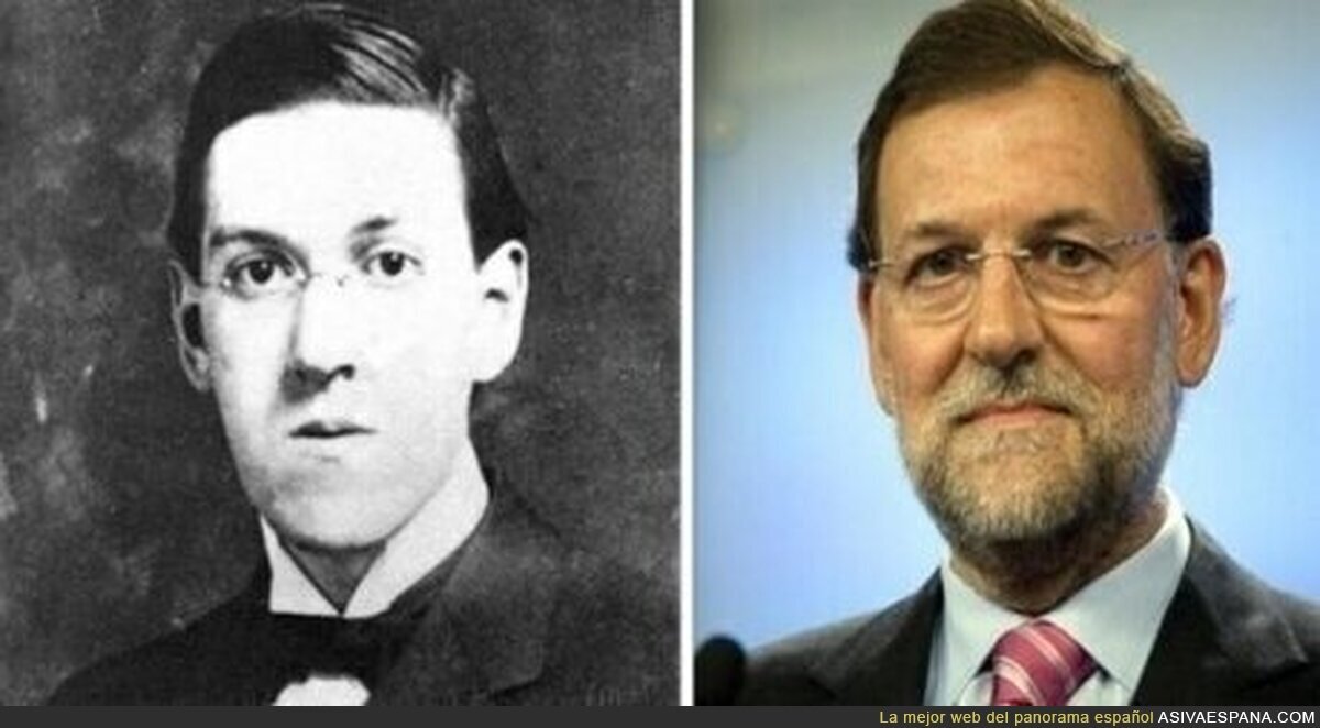 LOVECRAFT Y RAJOY - Los dos H.P. juntos