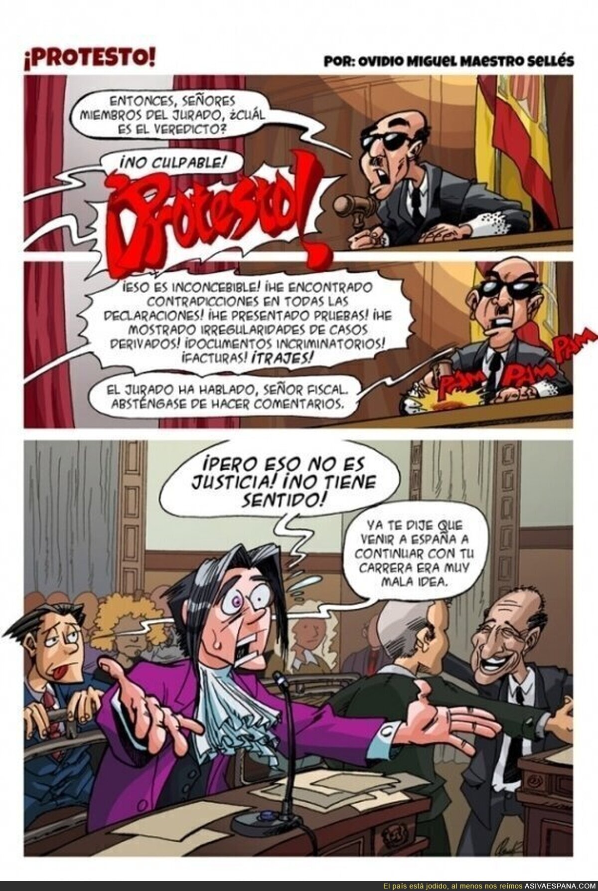 Ni Phoenix Wright entiende la situación es España - el único lugar donde ni los abogados pueden con 