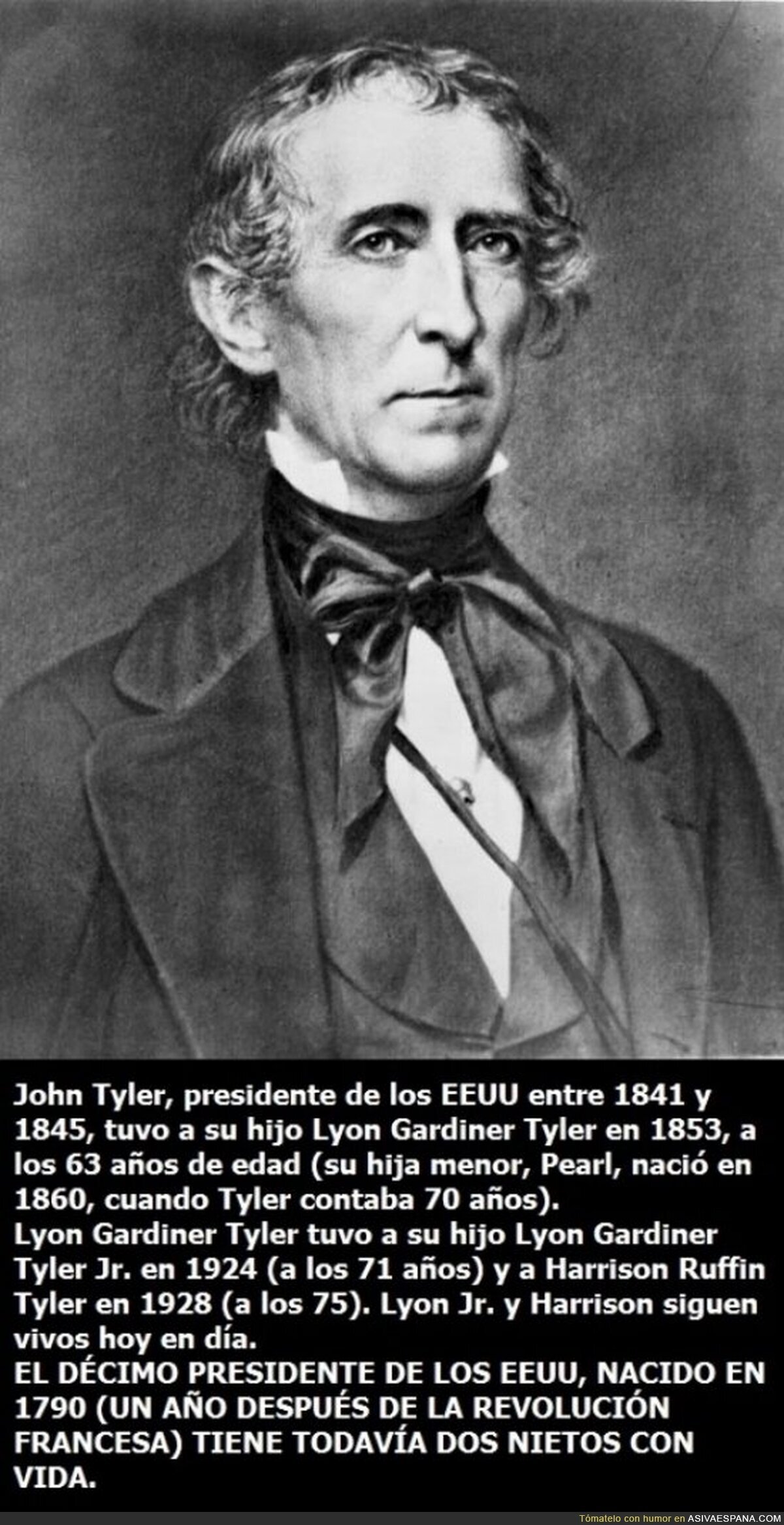 El Papuchi de Estados Unidos - Y si no lo creéis, preguntadle a la familia Tyler