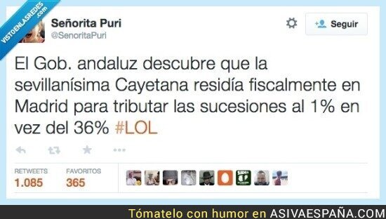 Sí, sí, embajadora de Andalucía... Andaluza ejemplar, vamos... por @senoritapuri