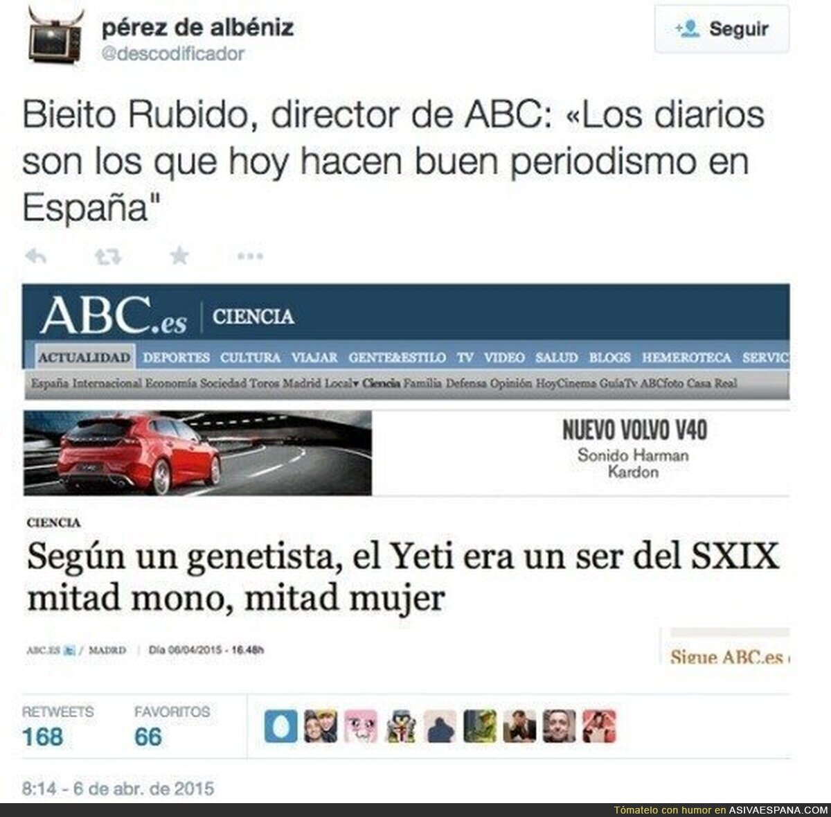 Periodismo 'de calidad' por @descodificador