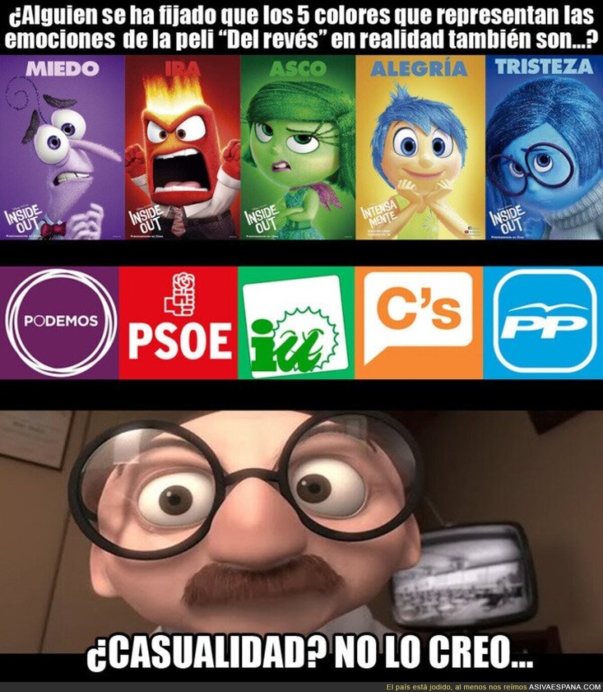 La curiosa coincidencia con la pel&iacute;cula "Del rev&eacute;s"
