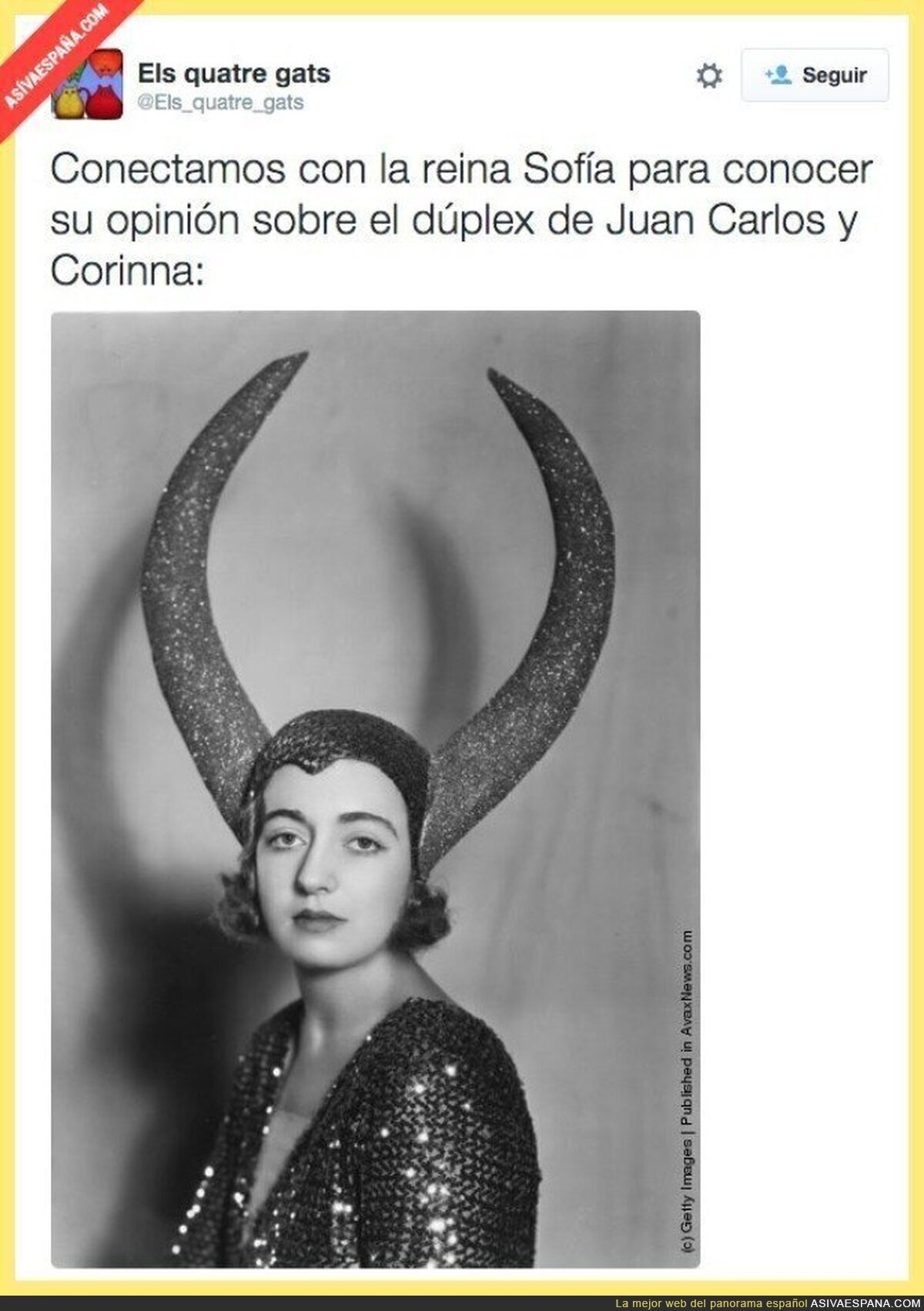 ¿Qué opinará la Reina Sofía del asunto del Rey?
