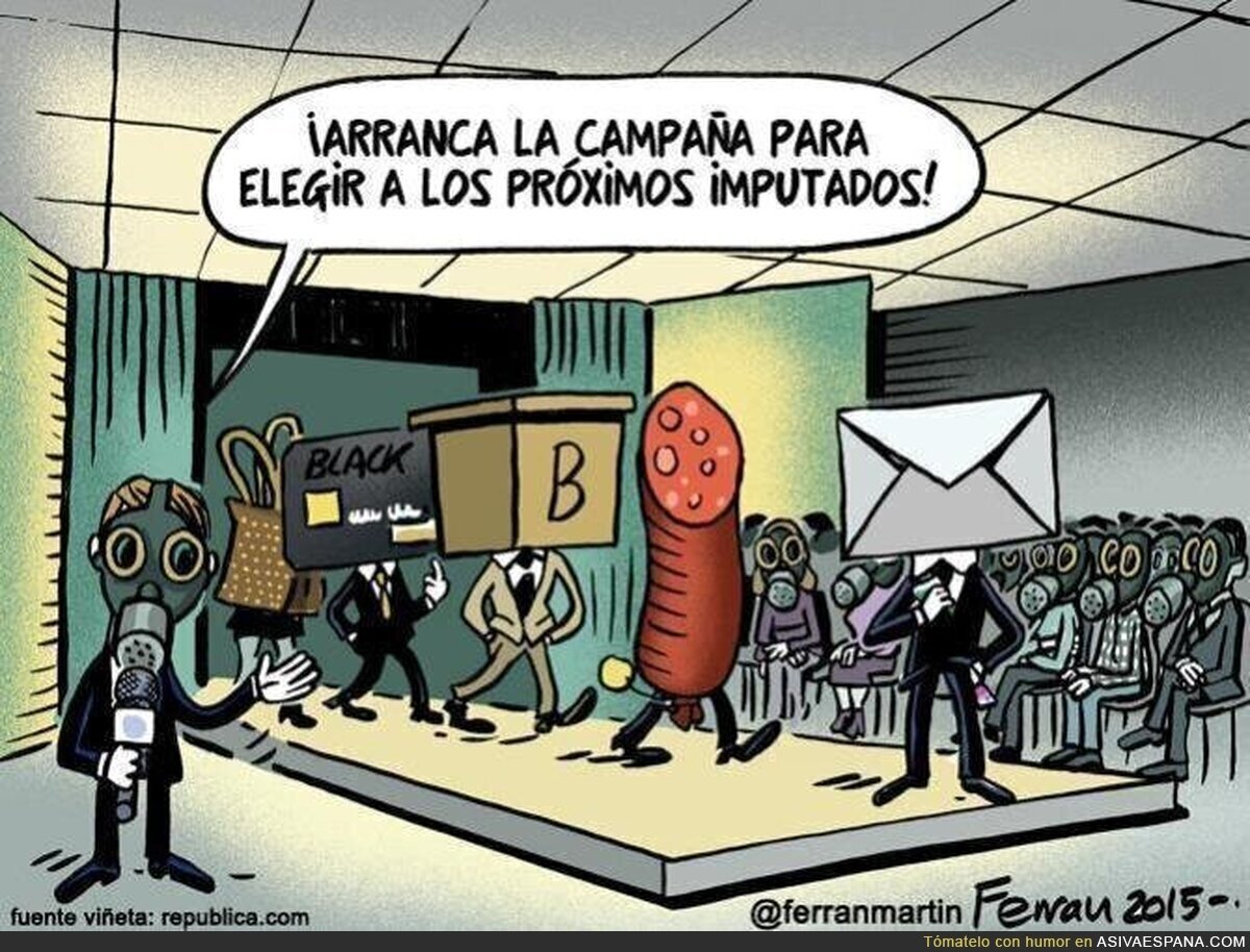 Próximamente, el "Cat Walk" de la corrupción