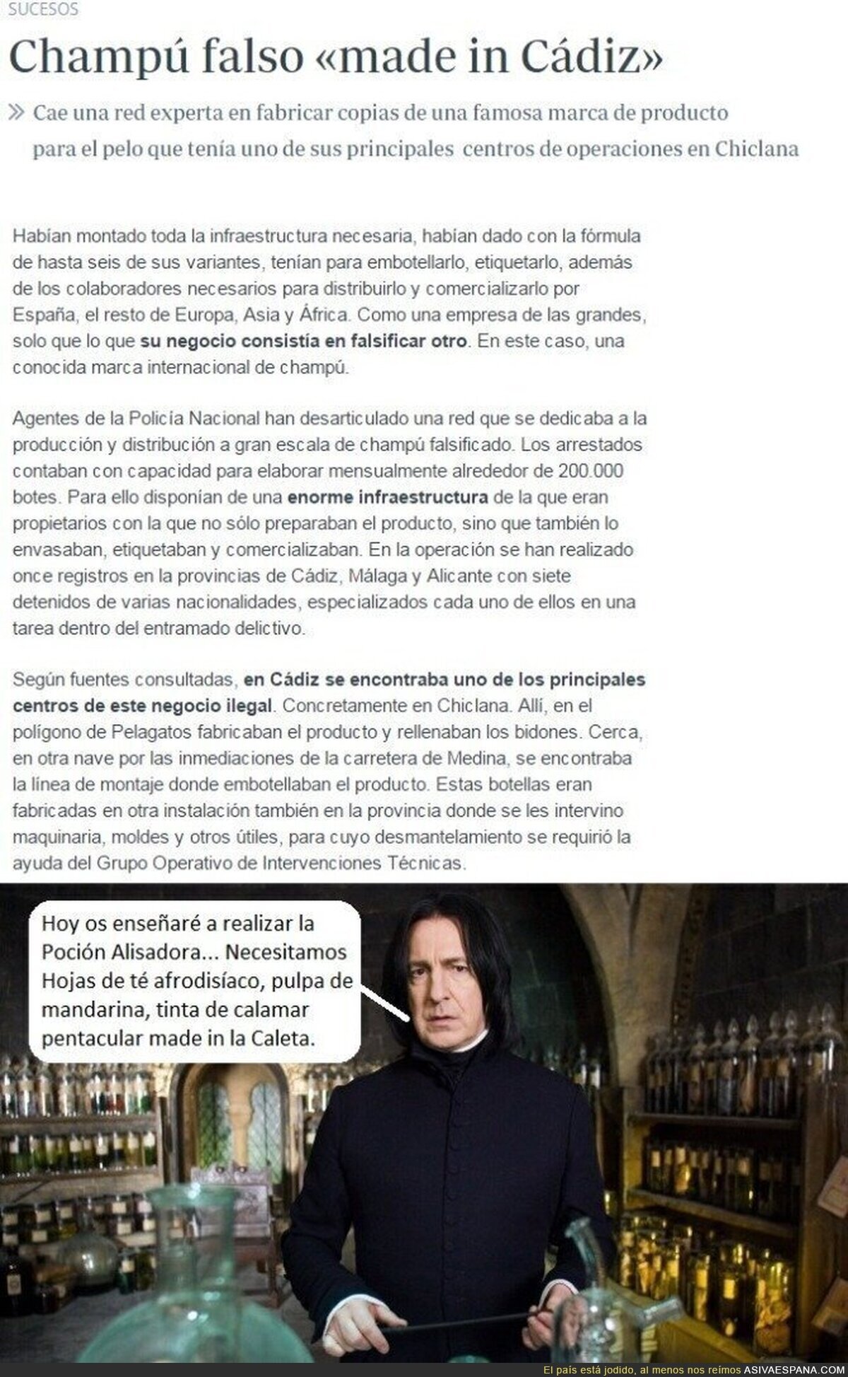 Así, rápido y sencillo, tenemos copias falsas.