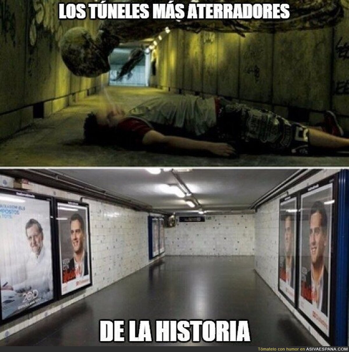 Dos lugares que dan miedo