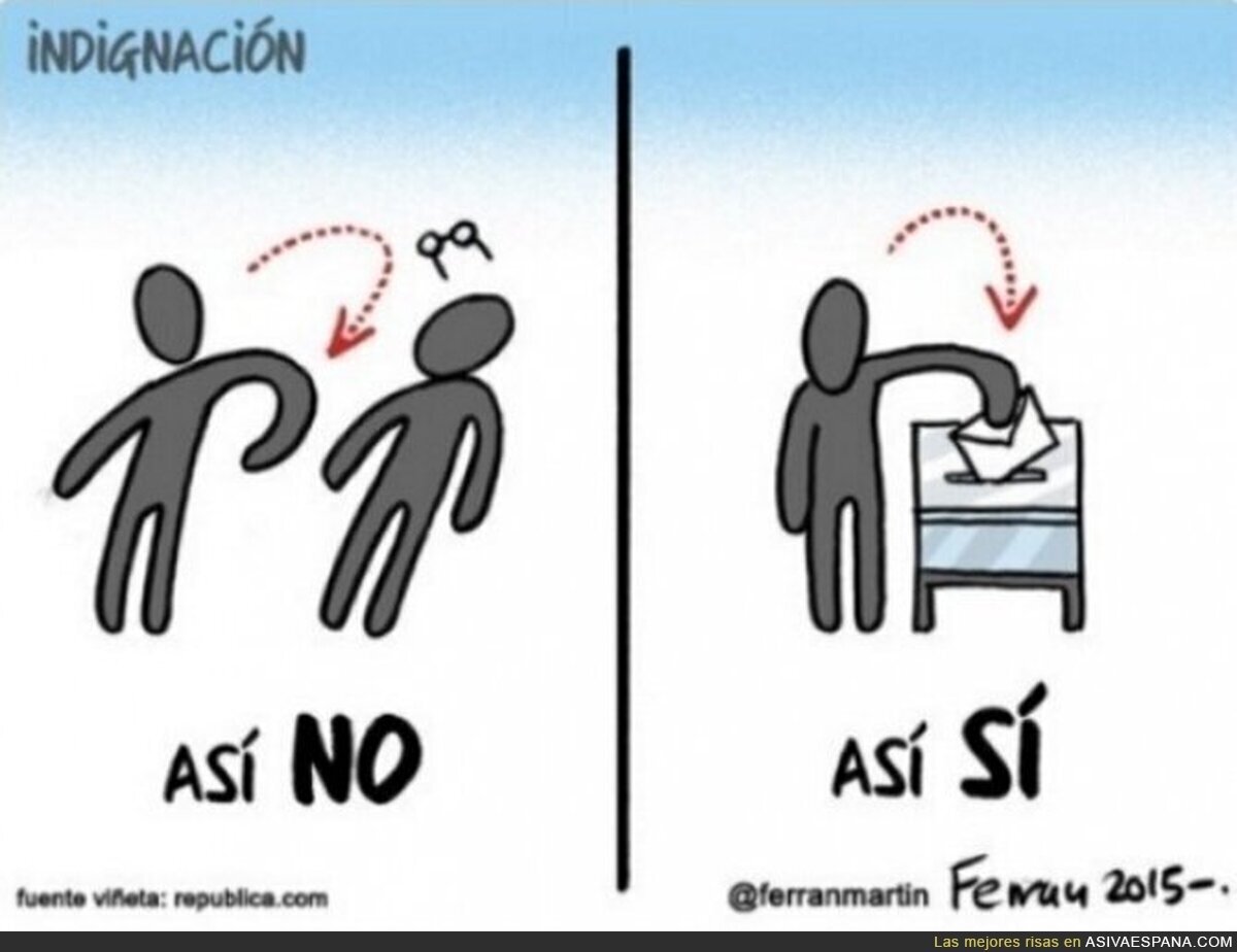 Un voto puede doler más que un puñetazo
