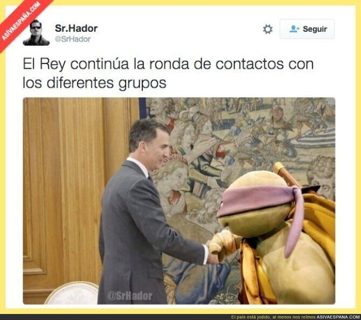 El Rey sigue con las reuniones calculando pactos