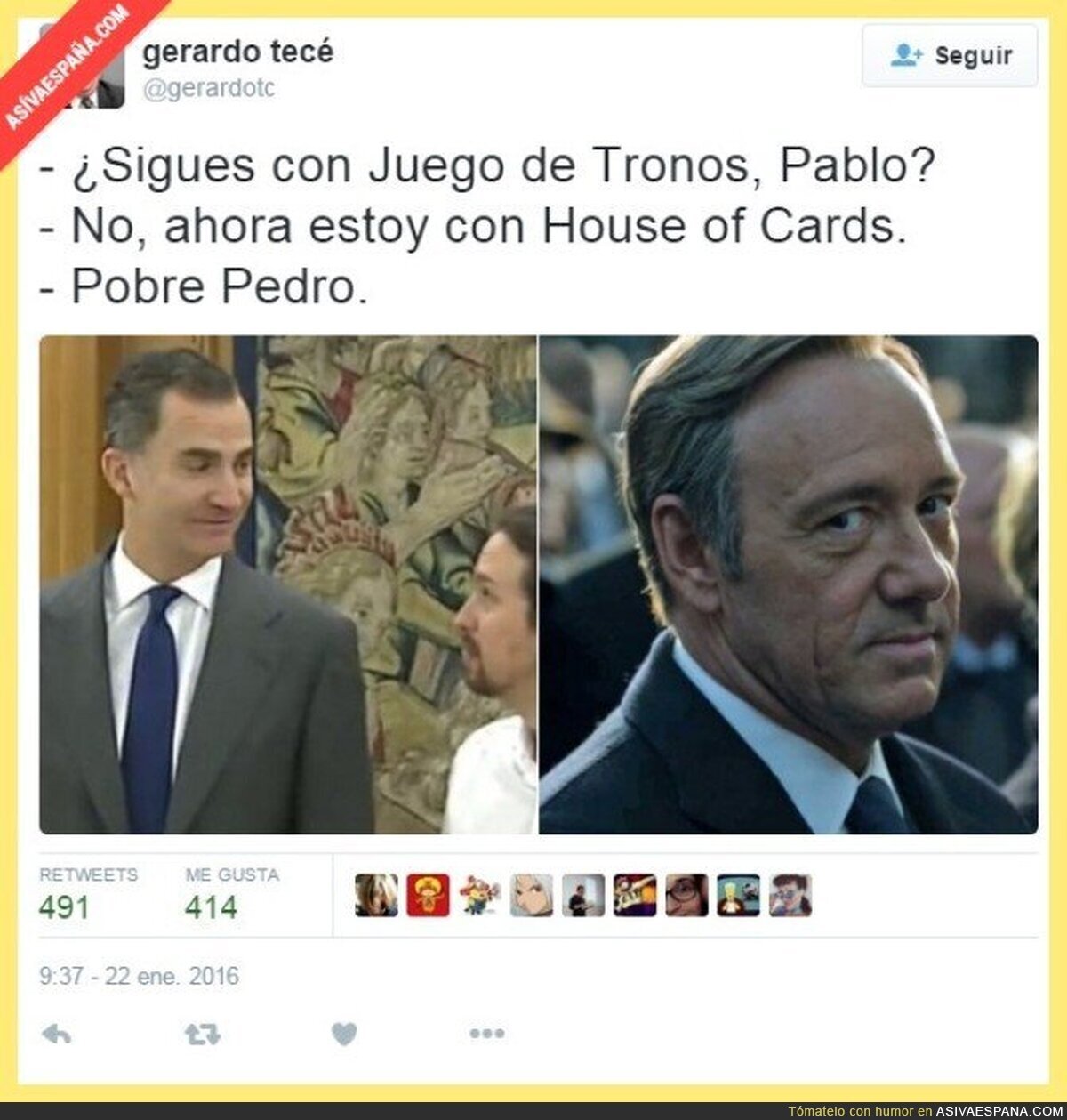 Cada día le da por una serie distinta