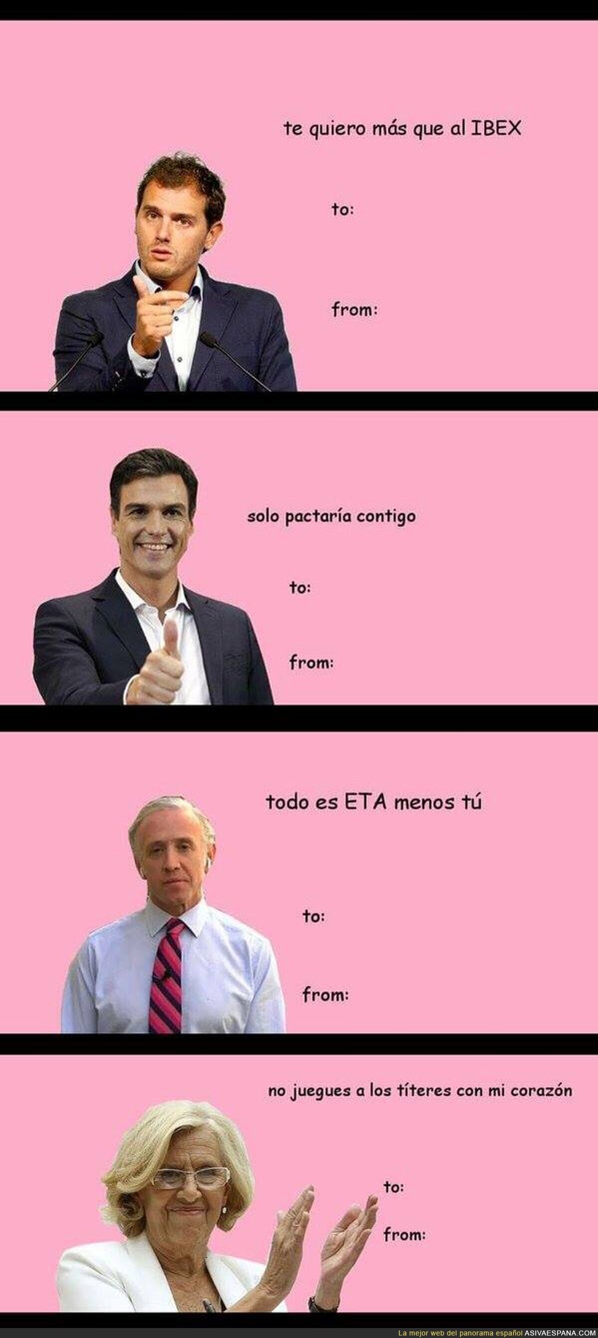 Tarjetas de San Valentín para arrasar con todas