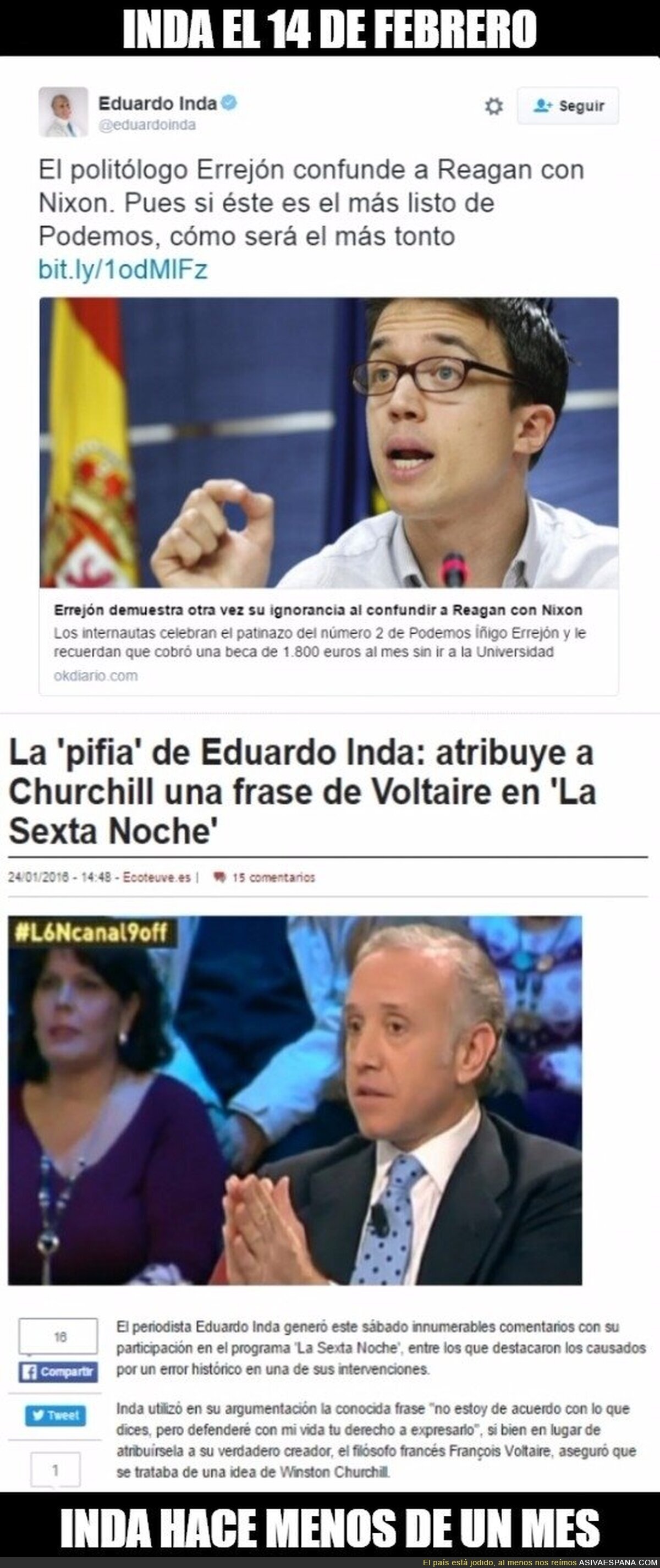 A veces es mejor no reírse de los demás