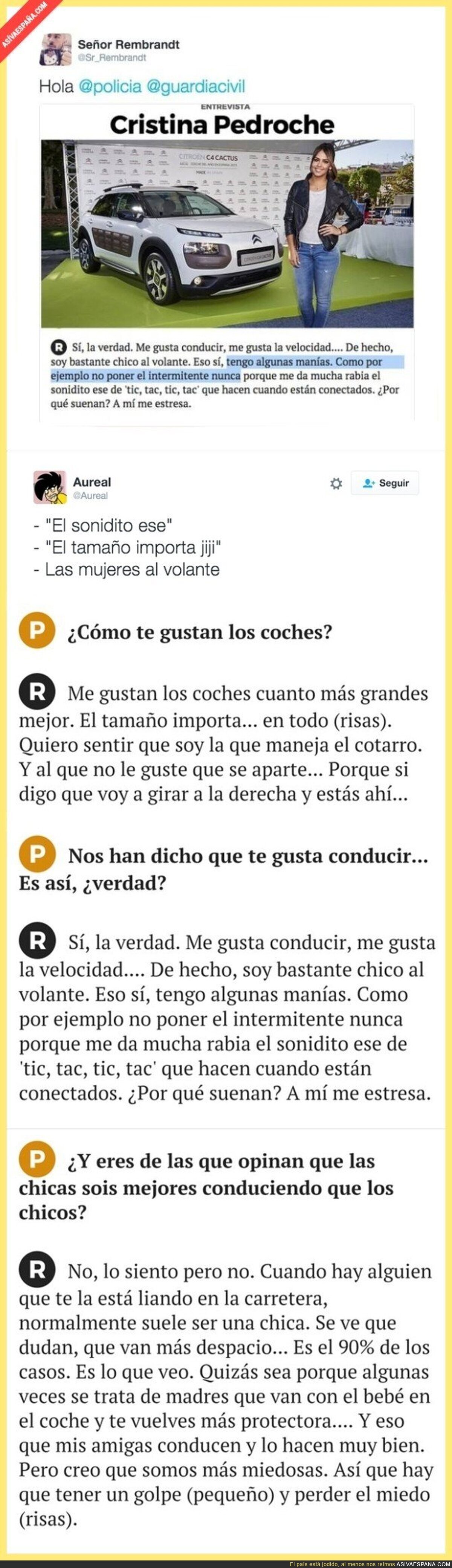 Cuando tienes pocas luces y lo dices públicamente