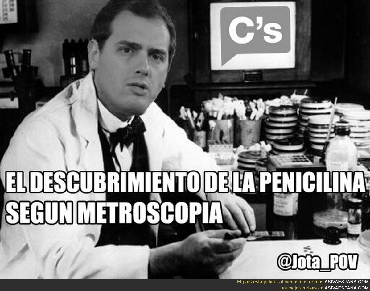 ¡Al diablo Alexander Fleming!