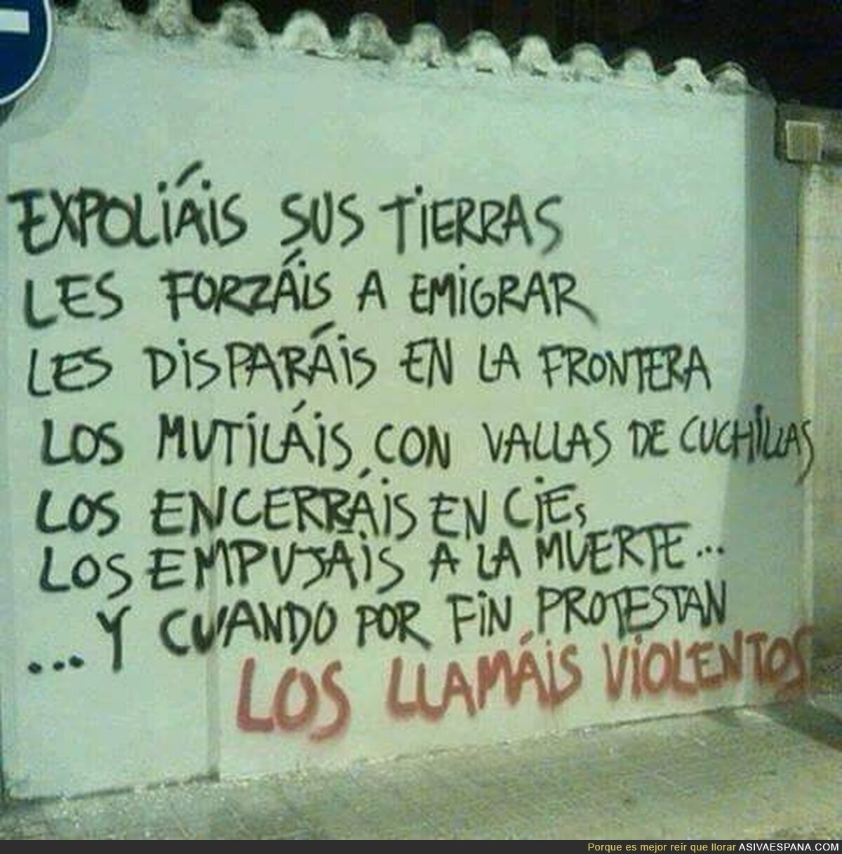 Una triste realidad