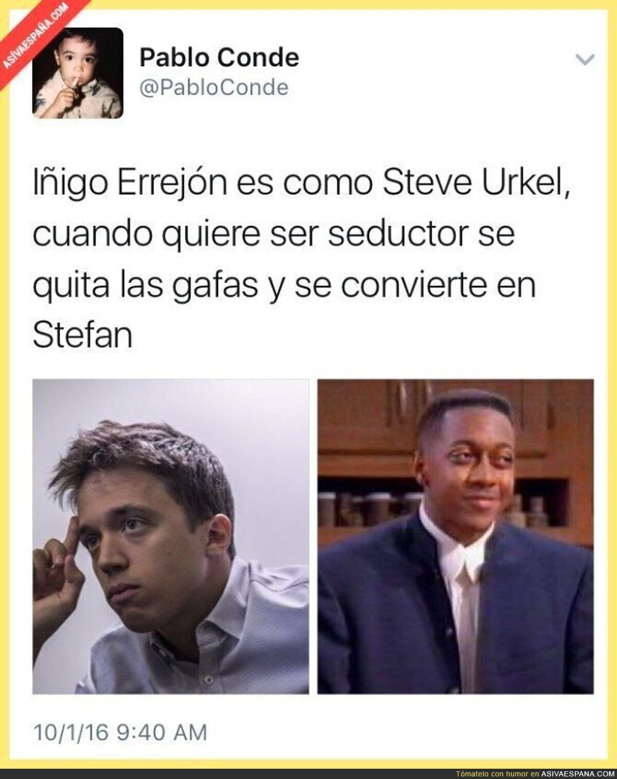 El álter ego de Errejón