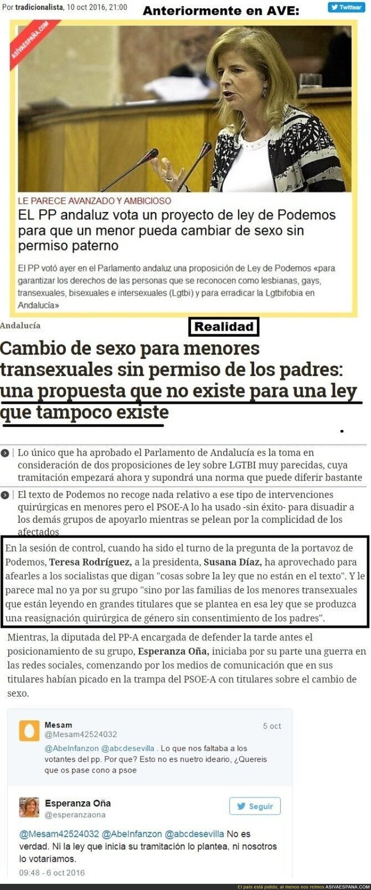 Susana se opera para metersela doblada a todos con una mentira