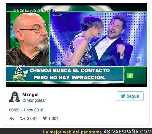 56459 - Los mejores memes de la cobra de Bisbal a Chenoa, ¡lo ha comentado hasta Errejón!