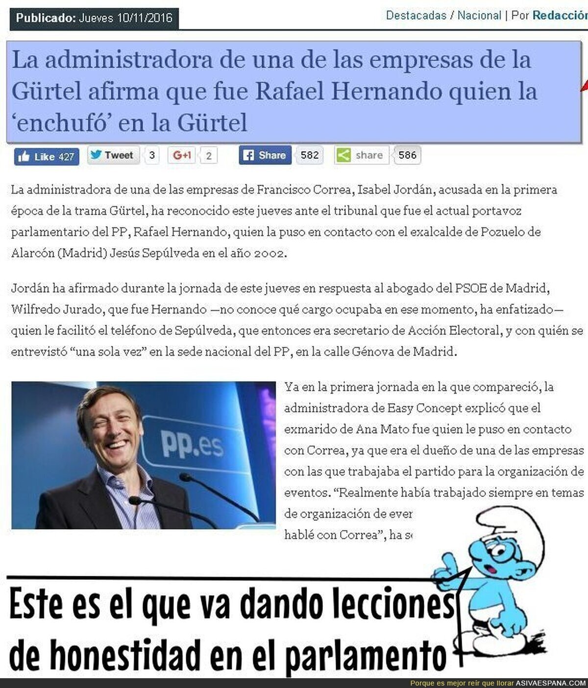 Empezamos con los cuatro años más, de lo mismo