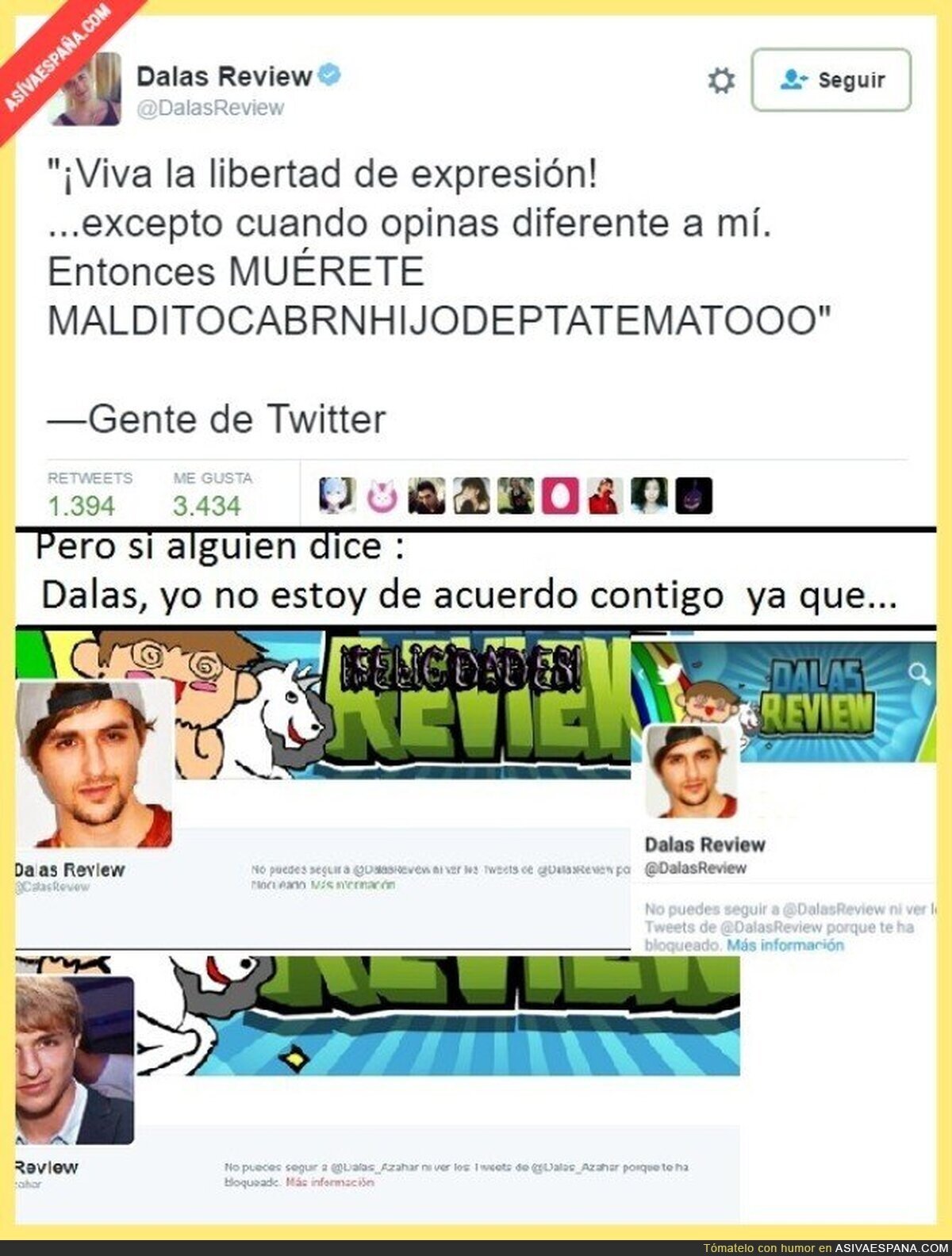 La hipocresía de Dalas