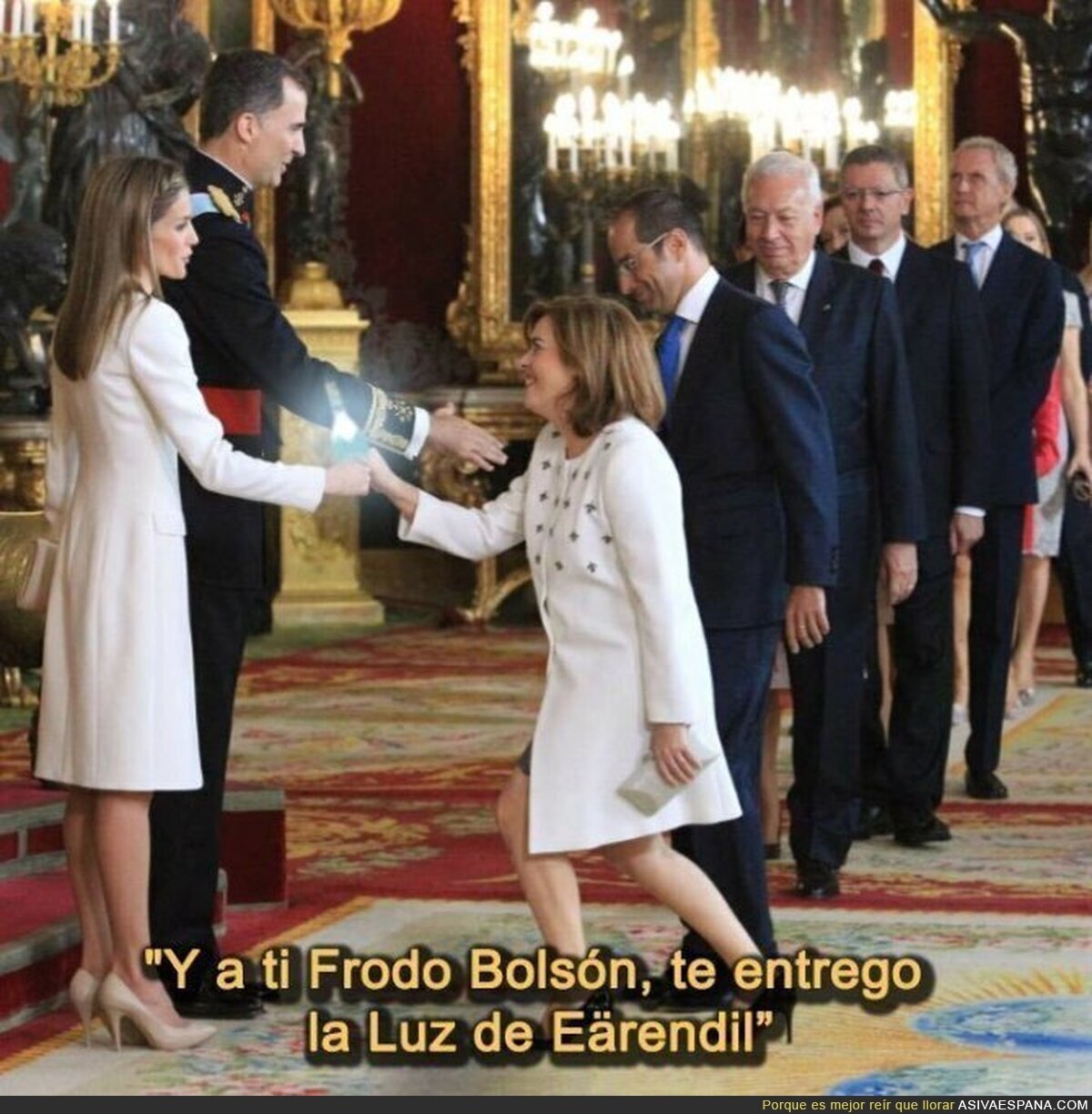 La recompensa de Letizia