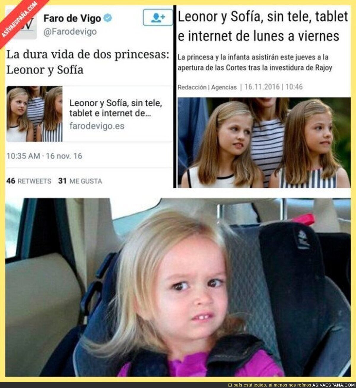 Es muy dura la vida de las princesas de España