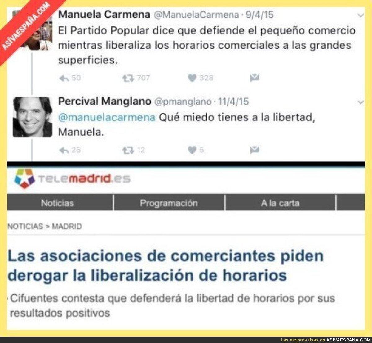 Que miedo tienes a la libertad...