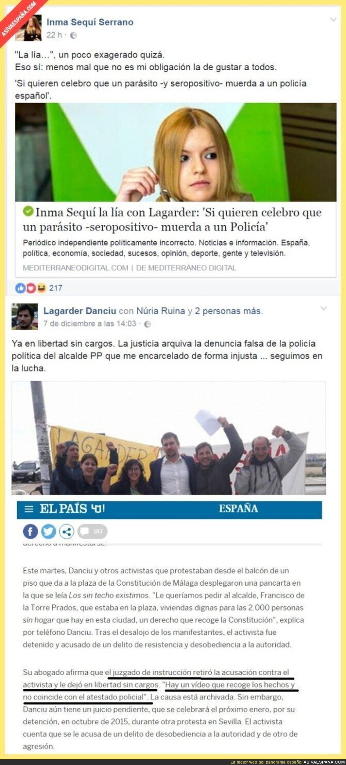 Inma Sequí tendrá que buscar otro hueso que morder.