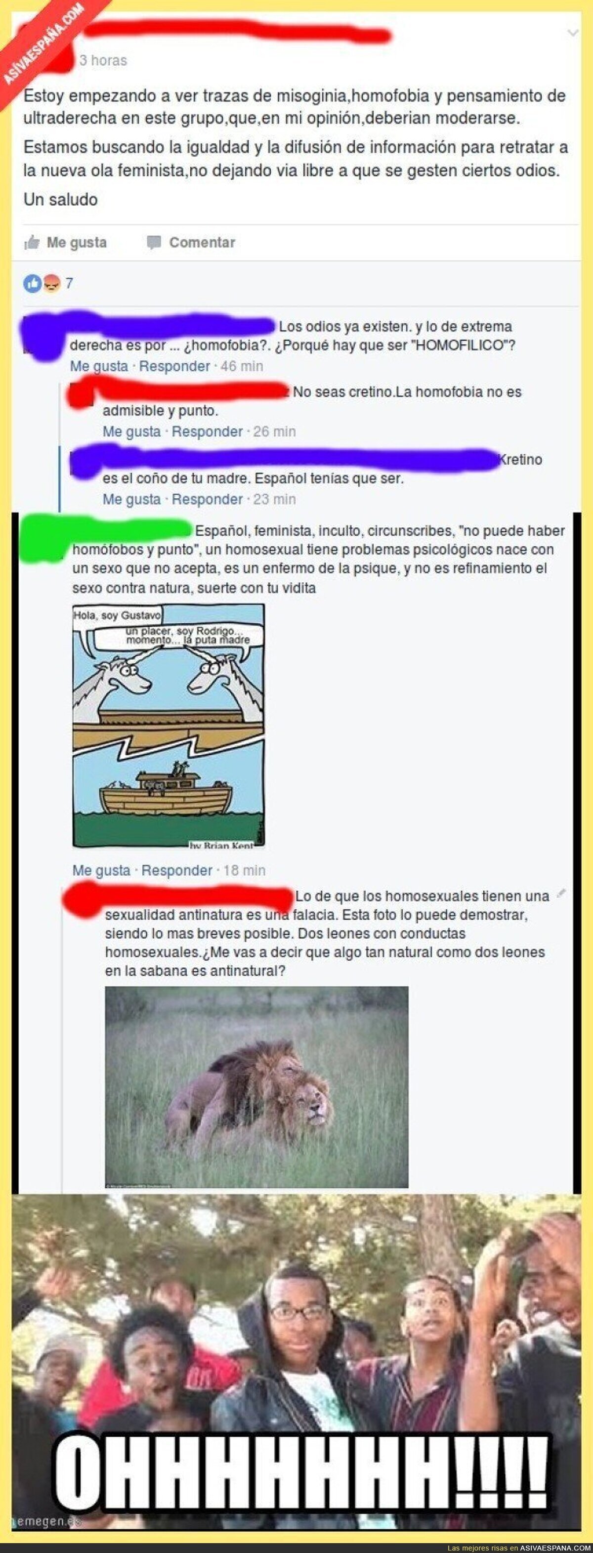 Atención a esta conversación sin desperdicio