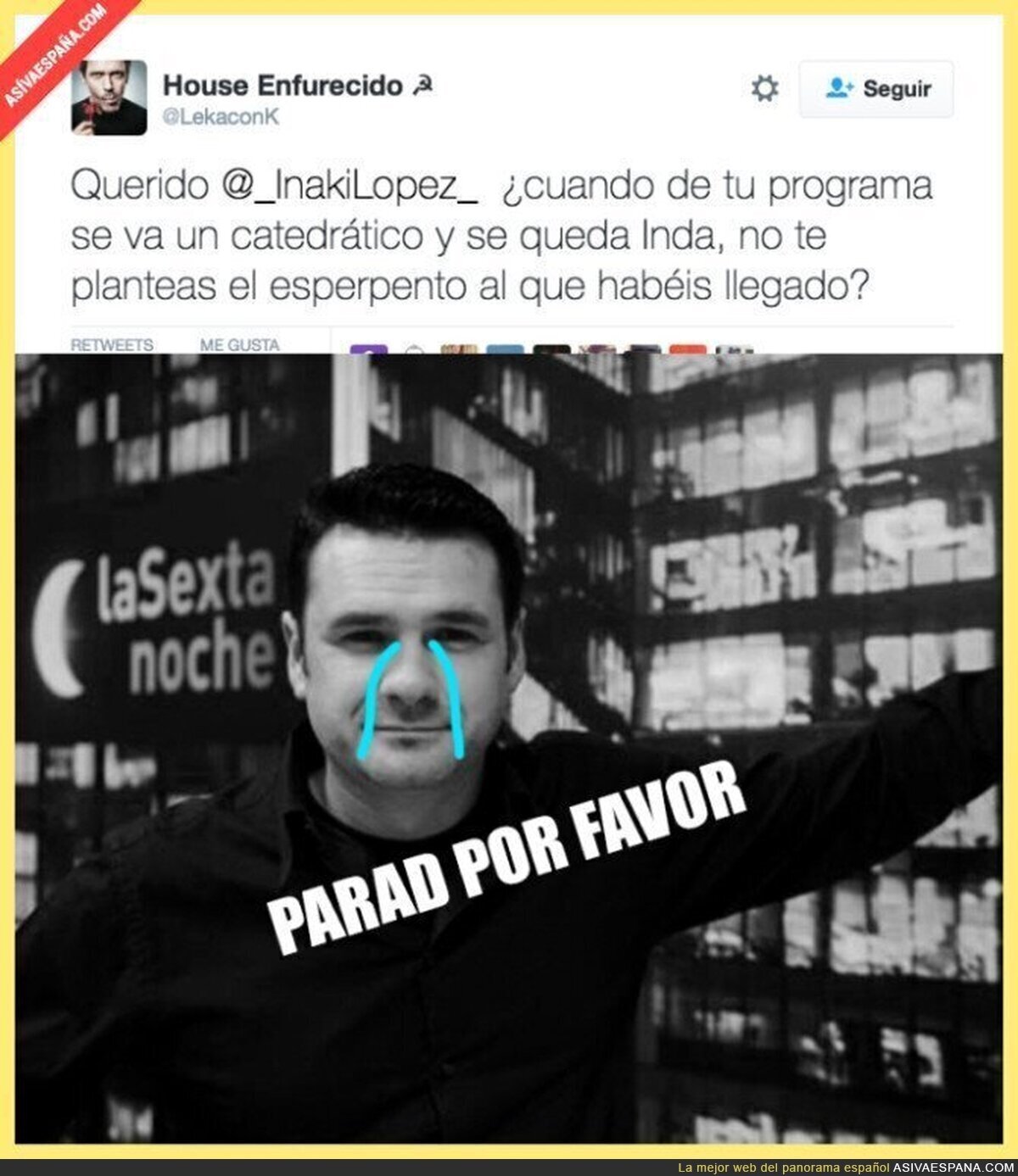 Al Sálvame de la política ya no le queda dignidad