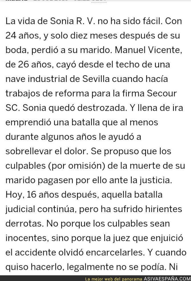 62230 - La lacra de los accidentes laborales