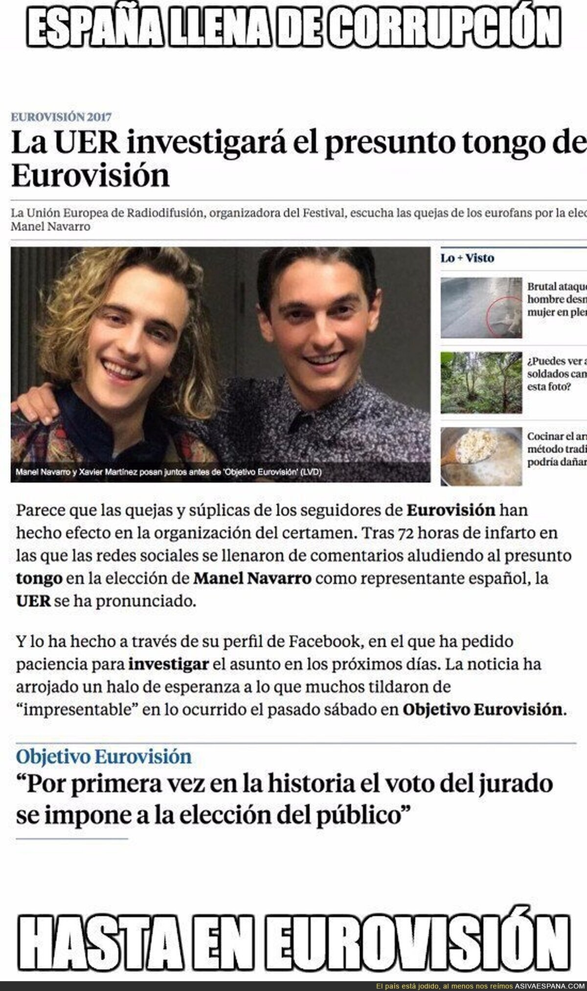 España está podrida de trampas