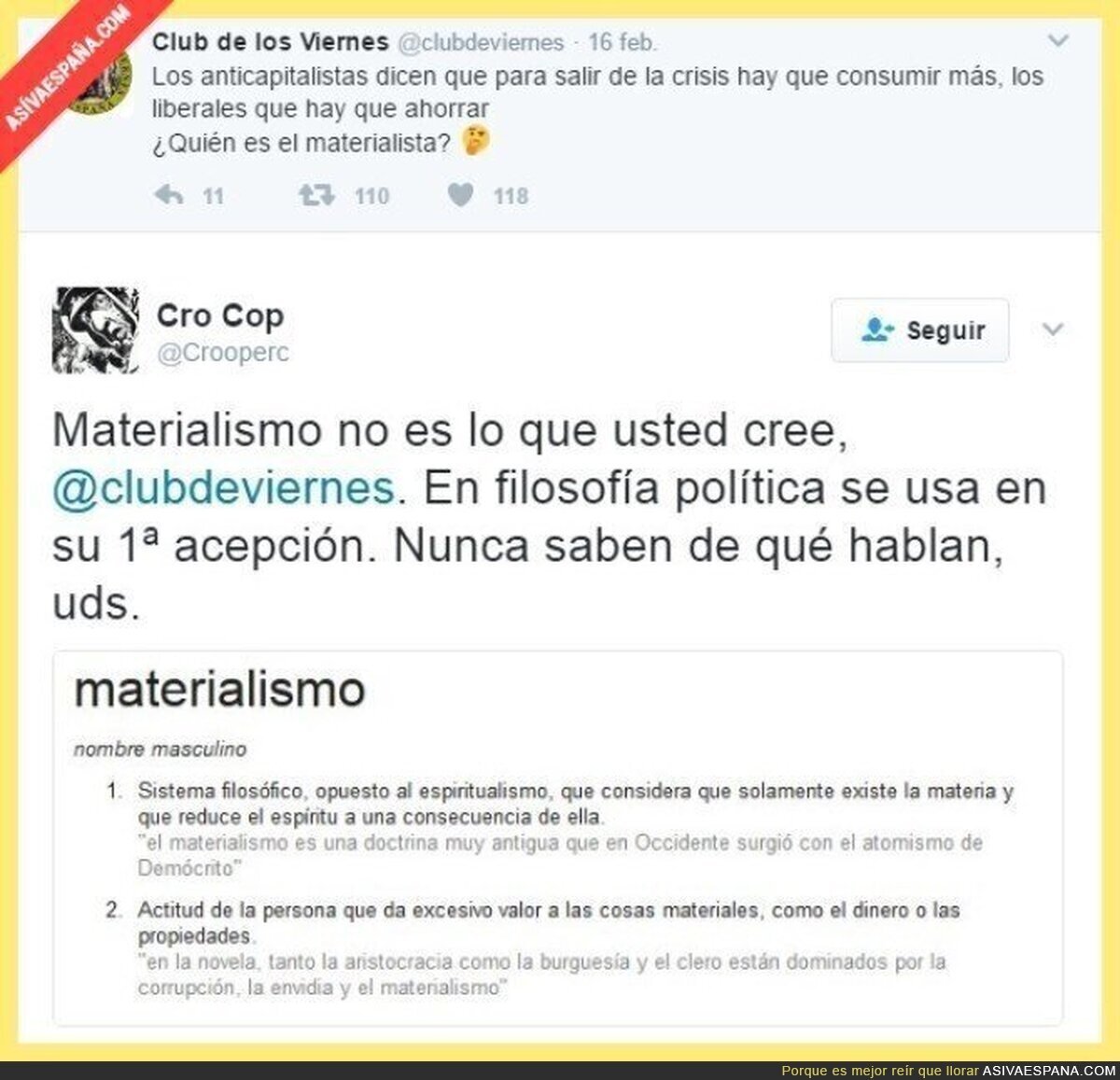 El Club de Hablar Sin Tener Ni Idea Del Tema