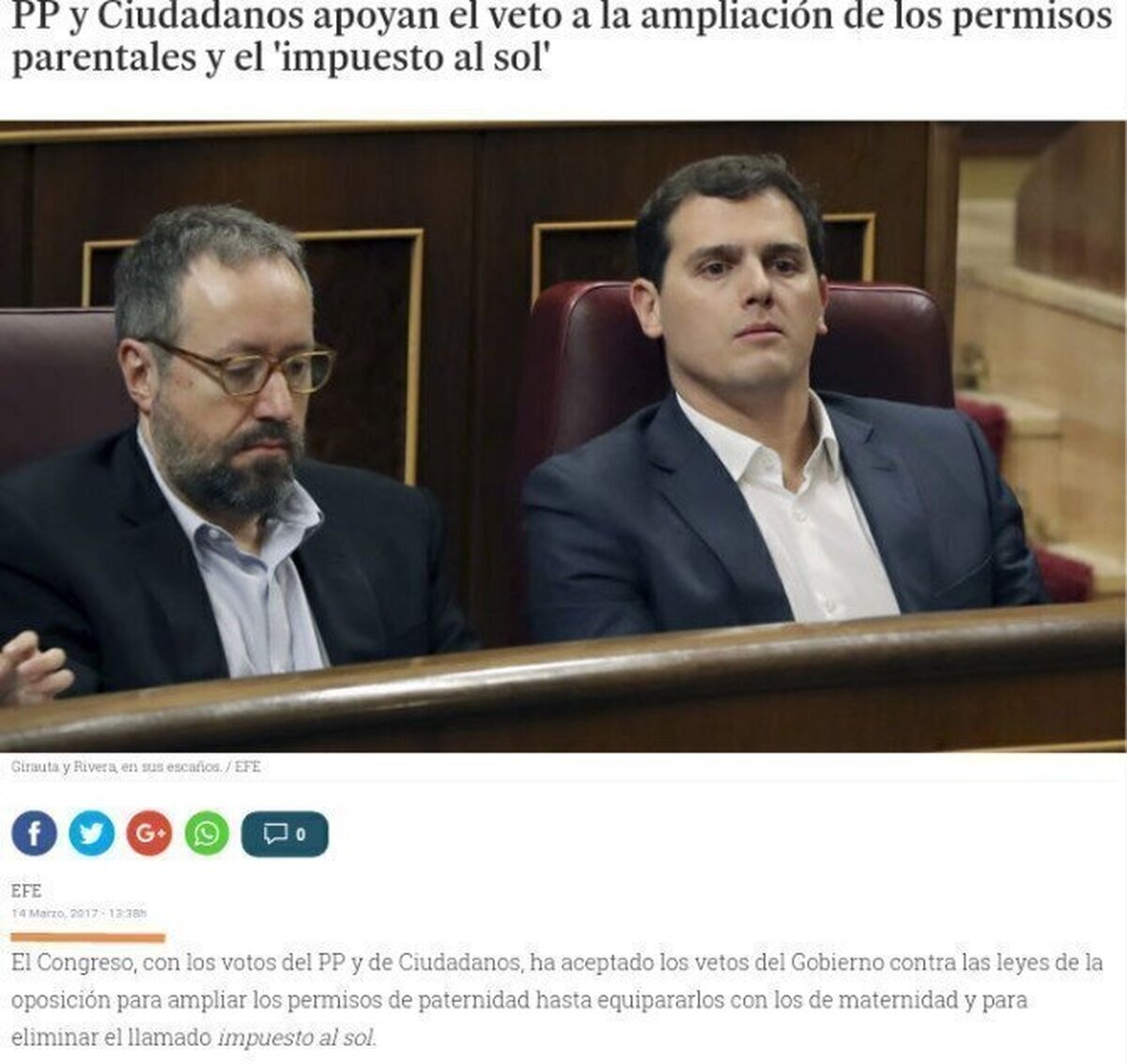 C's demostrando una vez más que solo está para hacer lo que quiera el PP.