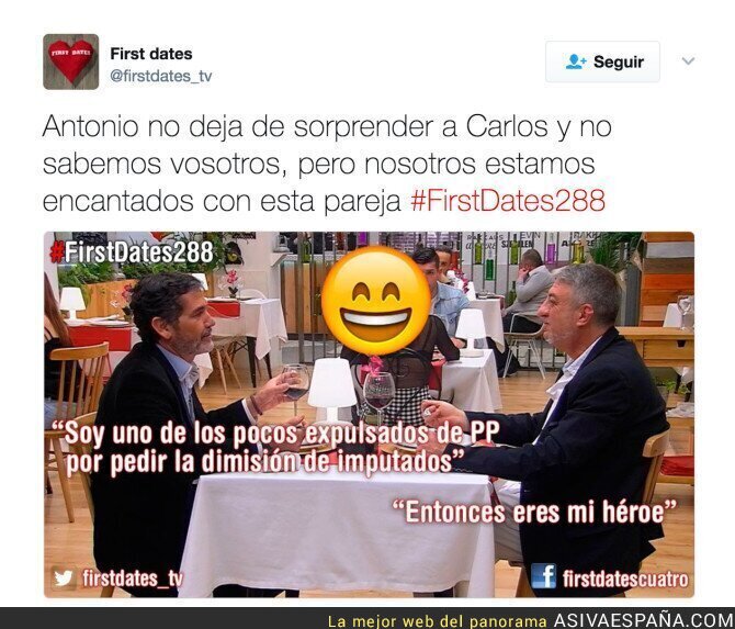 65046 - Así salió del armario un concejal del Partido Popular en 'First Dates'