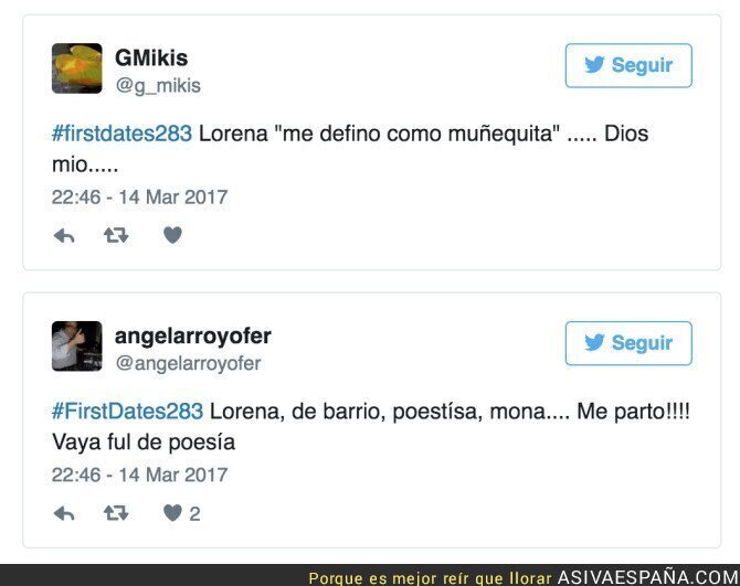 65126 - Descubren el pasado como “chica Torbe” de esta pretendienta de ‘First Dates’, y todo el mund