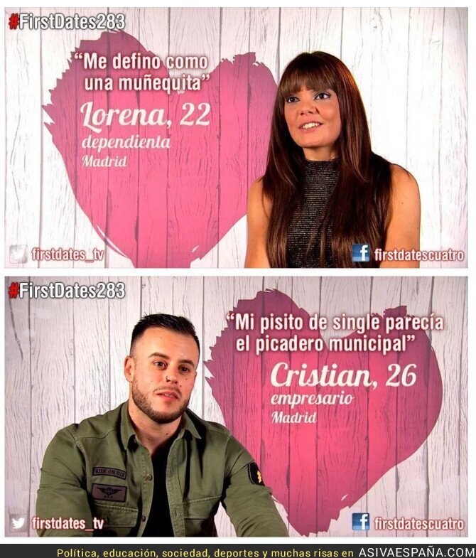 65126 - Descubren el pasado como “chica Torbe” de esta pretendienta de ‘First Dates’, y todo el mund
