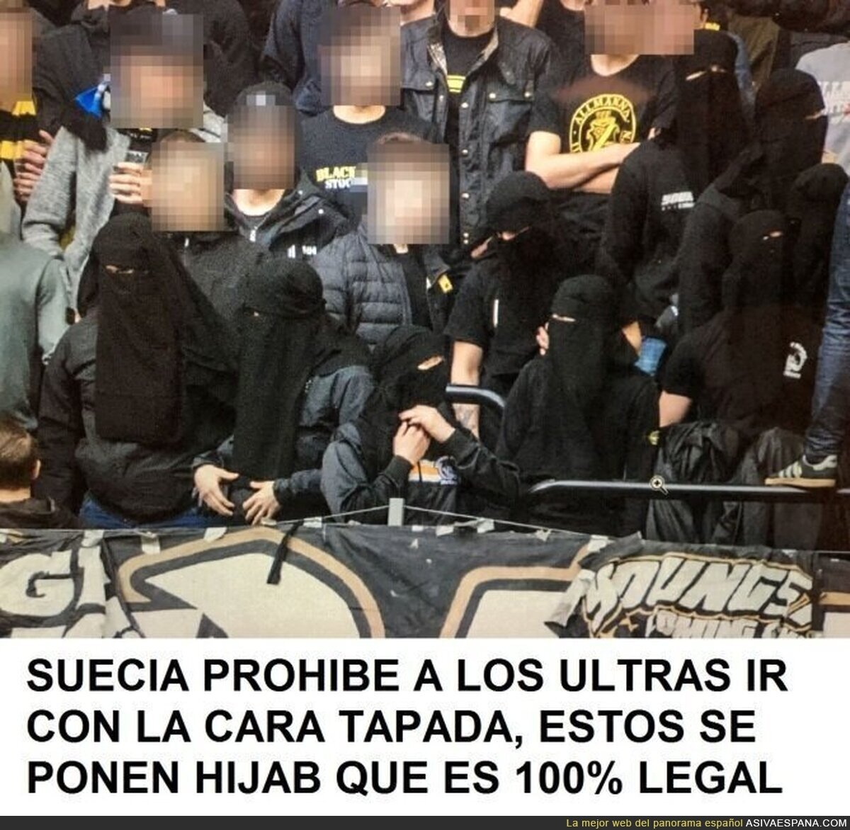 Troleo máximo de los Ultras en Suecia
