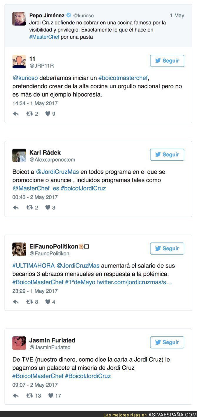 67366 - Masterchef podría tener las horas contadas gracias a Jordi Cruz