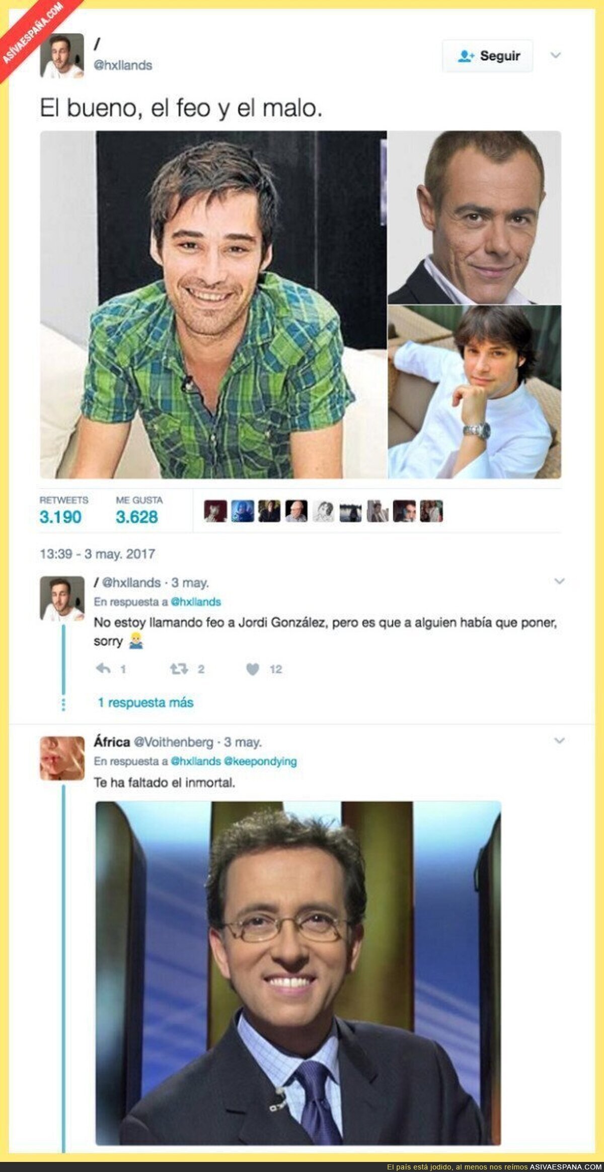 Tres tipos de Jordis