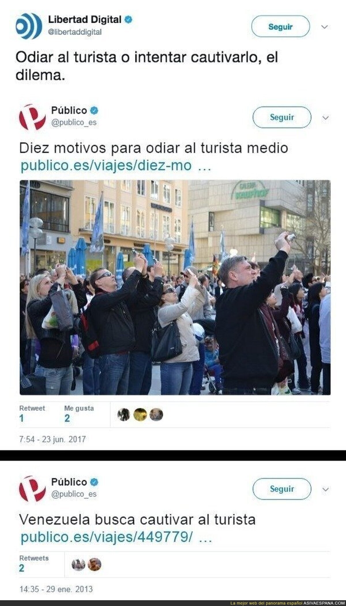 Publico se contradice con Venezuela y su forma de hacer las cosas