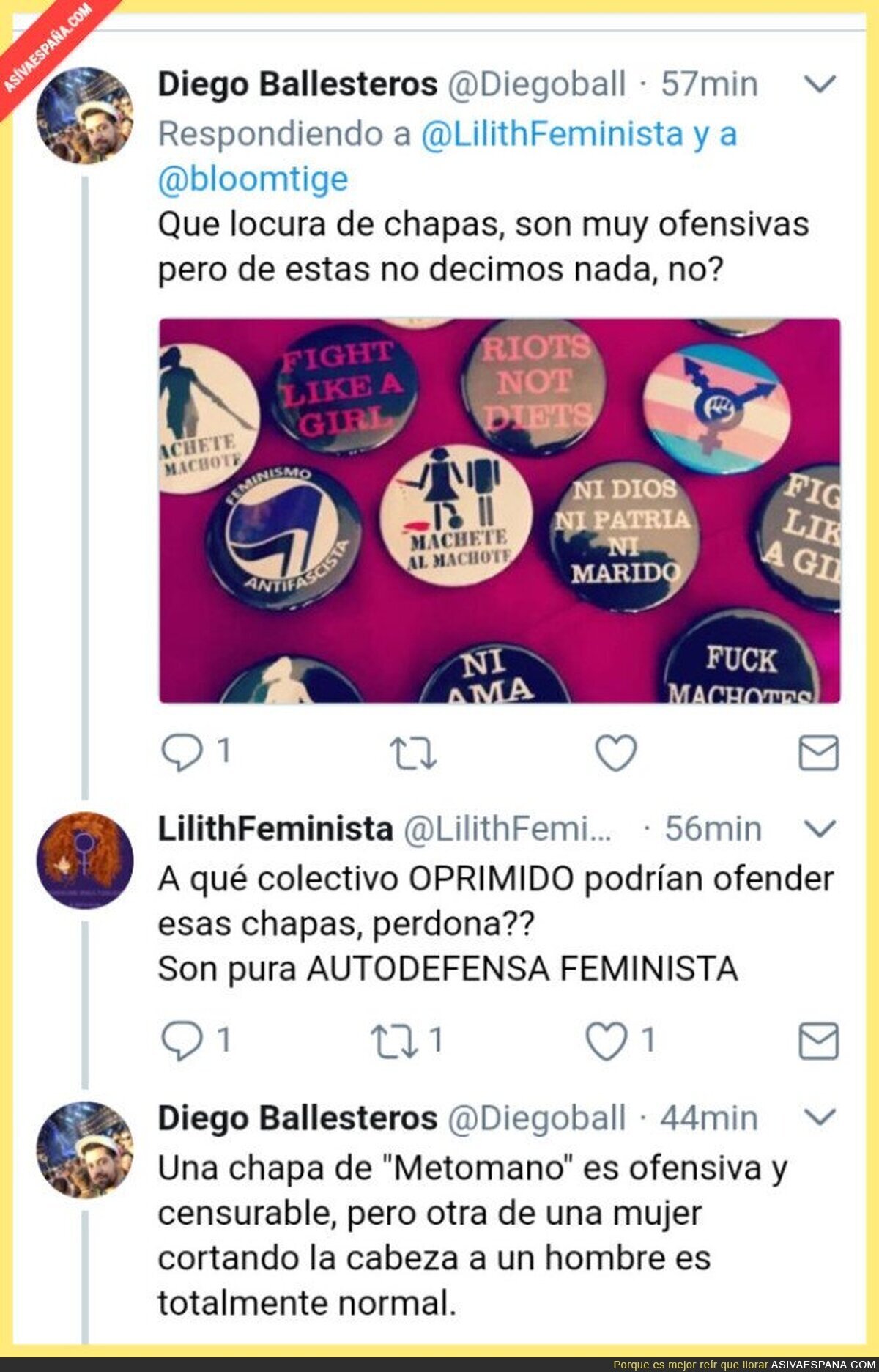 La doble moral española