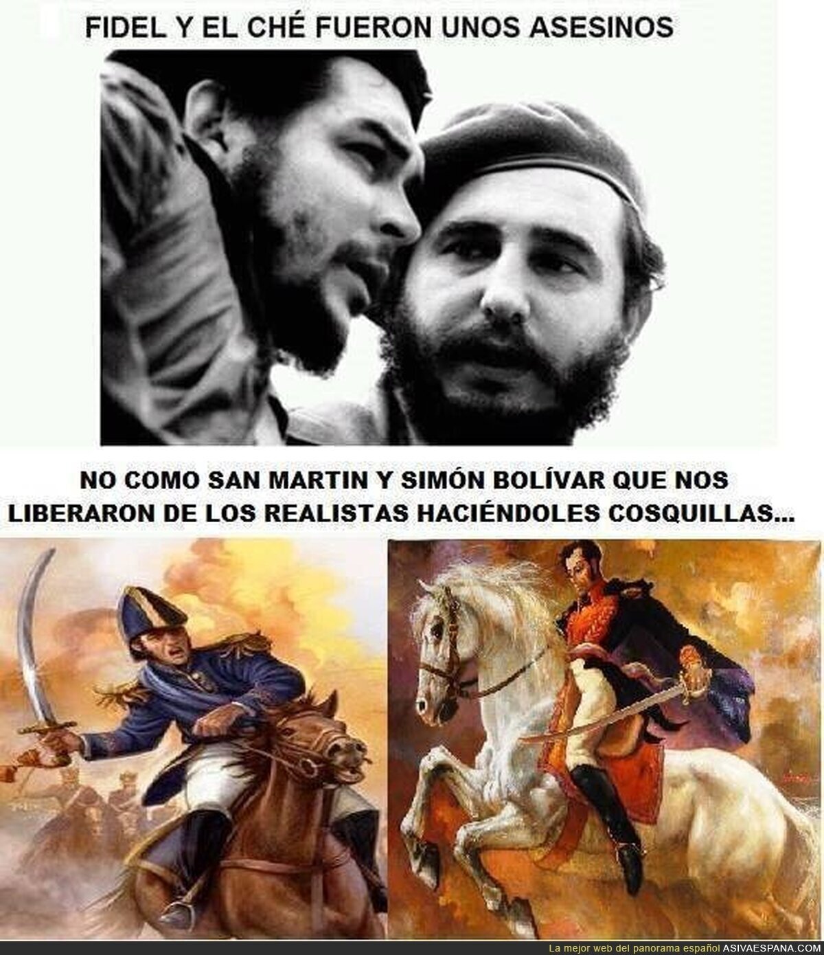 Cuando alguien te dice que las Revoluciones fueron violentas