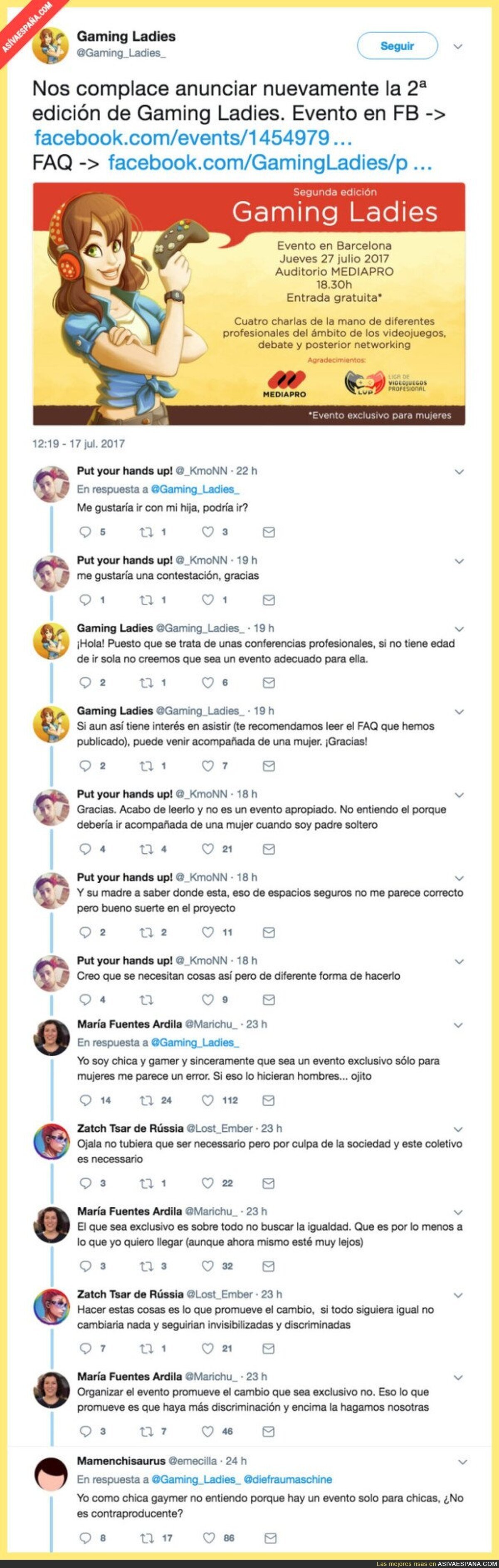 Las críticas a un evento 'gamer' exclusivo para mujeres