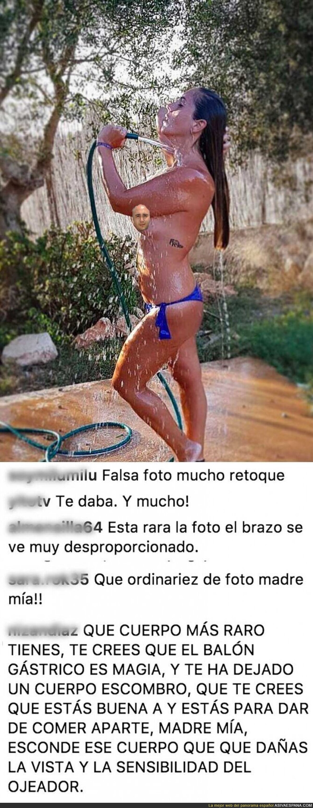Los fuertes comentarios que ha recibido Anabel Pantoja humillándola tras subir esta foto sin ropa
