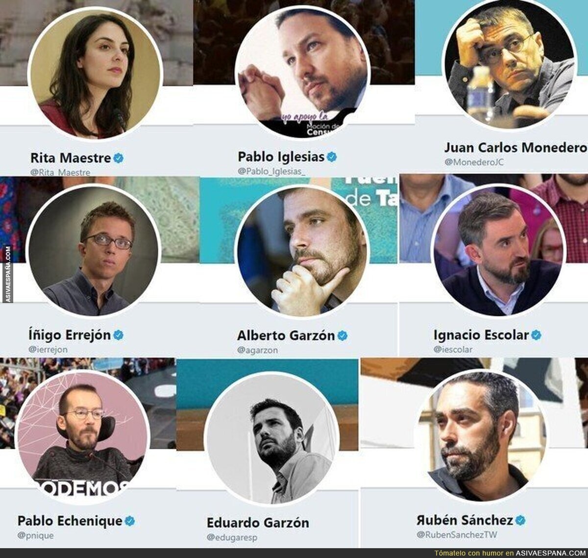 No te fíes de la gente que no te mire a los ojos y menos si no lo hacen ni en Twitter